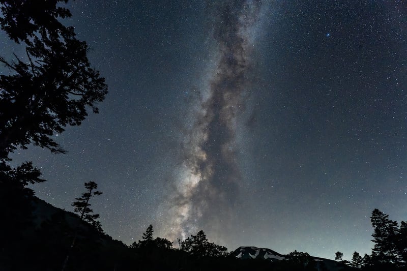Starry sky for energy conservation